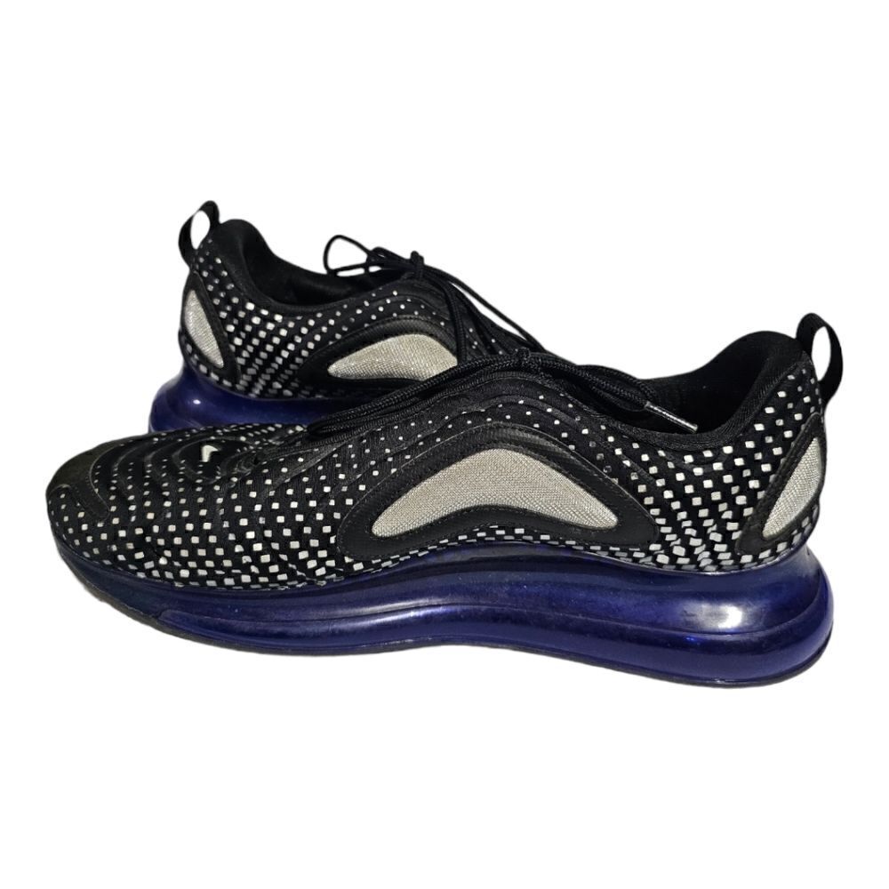 Nike Air Max 720 “Pixel Black Blue” Sneakers - Size 13 View 3